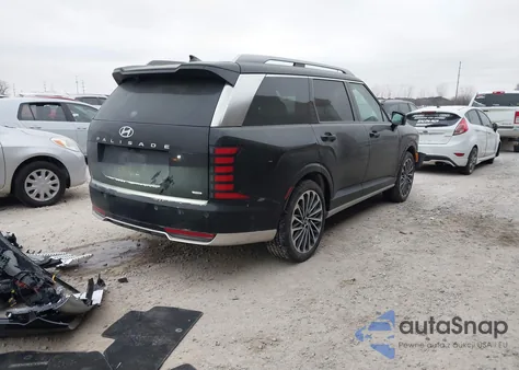 2026 Hyundai Palisade Calligraphy from USA, damaged, VIN KM8RMES25TU044804